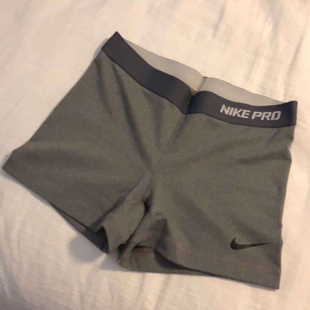 Grey Nike Pro Spandex